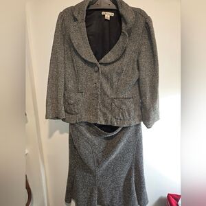 Charcoal Women's Skirt Set